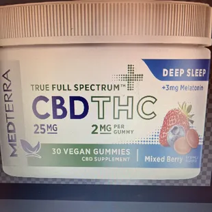 Medterra Full Spectrum CBD gummies