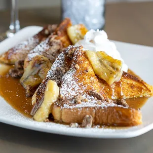 Banana Fosters French Toast