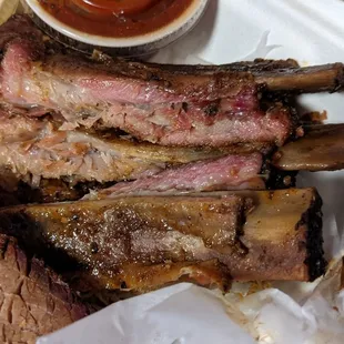 Ribs - great rub and smokey flavor