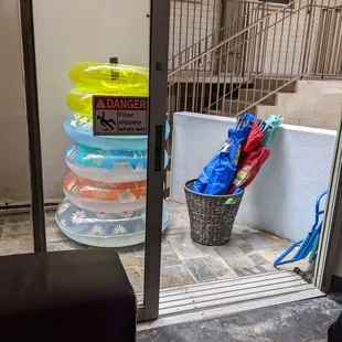 Floaties you can borrow