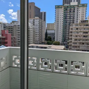 View off of balcony
