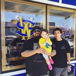 They had something for my whole team. Me, my son and my little girl. Great customer service. They go above and beyond.