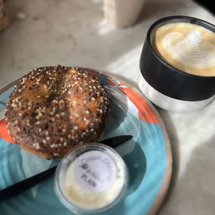 food, bagels, bagel