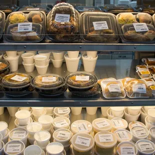 a variety of pastries