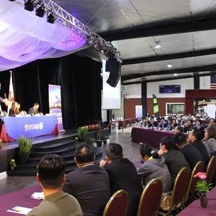 Business seminar at new location