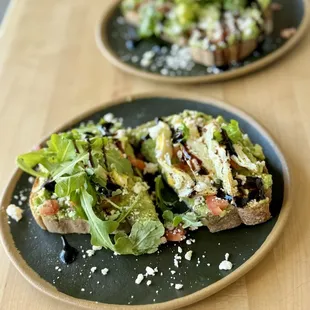 Added balsamic drizzle