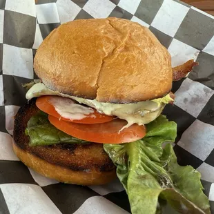 Grilled chicken sandwich