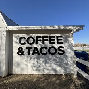 Coffee &amp; tacos shop