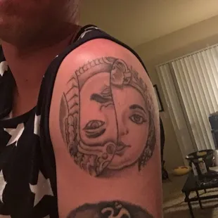 Part of the sleeve Nikki is doing for me