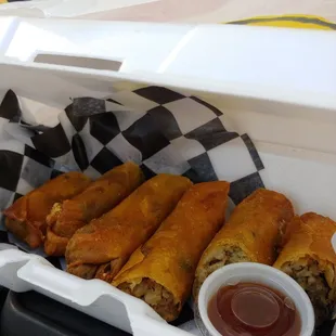 Egg rolls $10