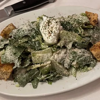 48 Caesar with Warm Poached Egg*