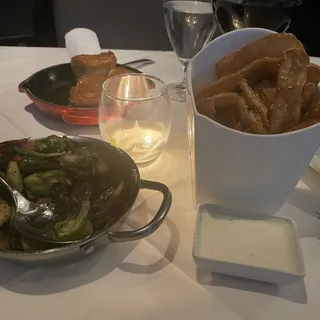 Roasted Brussels Sprouts**