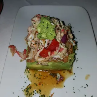 King Crab  Avocado Stack