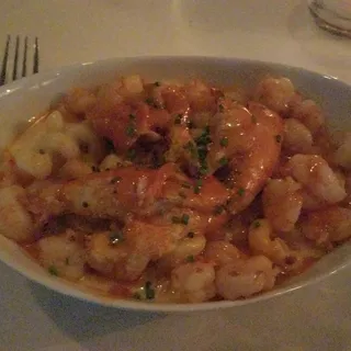 Alaskan King Crab and Shrimp Shells  Cheese