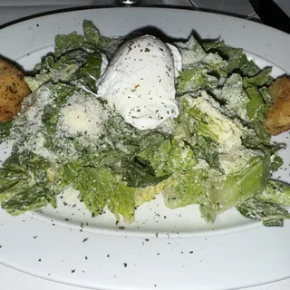 48 Caesar with Warm Poached Egg*