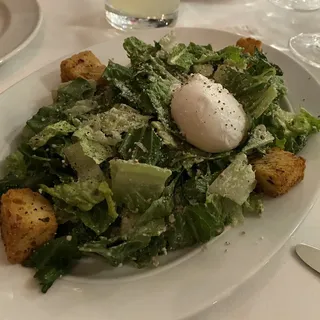 48 Caesar with Warm Poached Egg*