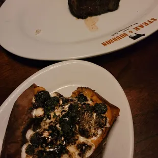 Sirloin and sweet potato