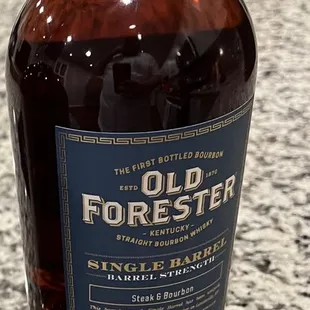 A barrel pick done by Steak &amp; Bourbon!