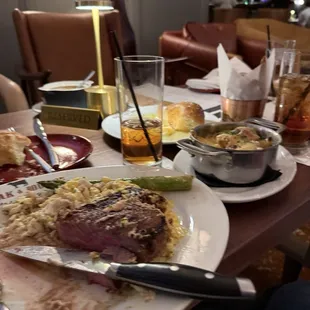 Ribeye  everywhere.