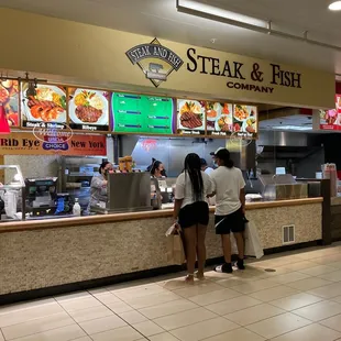 First time ever to eat their steaks galore