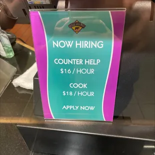 Steak and fish company is hiring! Great Rates!