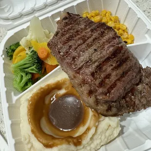 Rib Eye 3/24/24.... It&apos;s actually thicker than I remember...