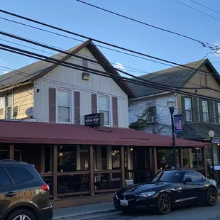 Exterior of the restaurant.