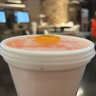 drink filled to the brim! getting my moneys worth!!