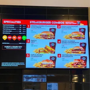 Combos Menu  |  01.13.23