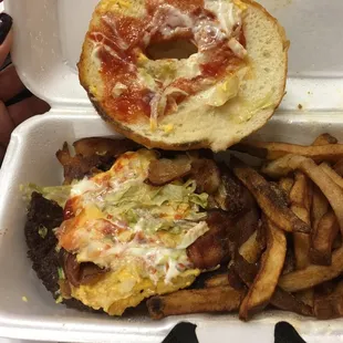 Looks gross and fries are so soggy!