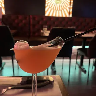 Mama Birdie cocktail in a cool glass