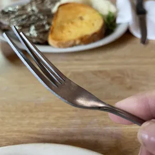 My husband's fork