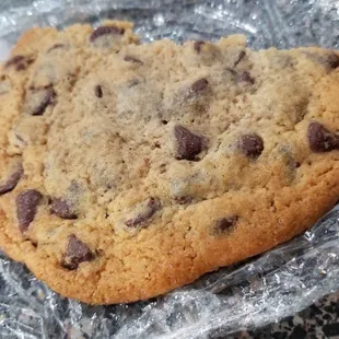 Chocolate chip cookie (forgot to take a pic before I ate some lol)