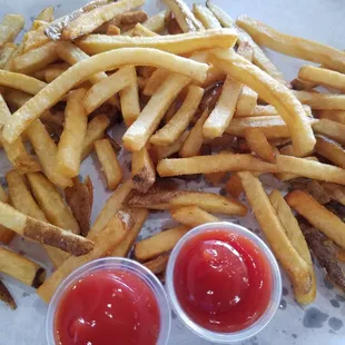 Large Fries gotta love their taters!!!