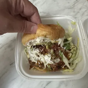 Bacon Cheddar Burger