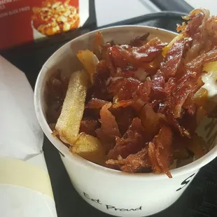 Ranch,bacon chz fries