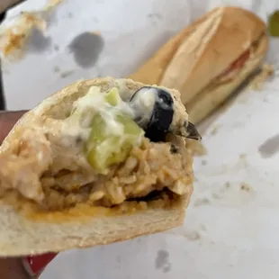 Ragin&apos; Cajun chicken sandwich