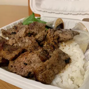 Signature steak plate