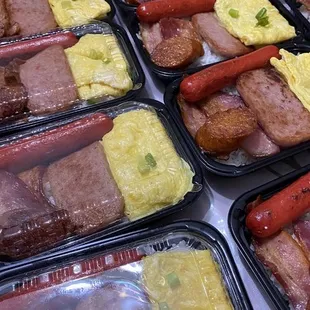 Breakfast bentos