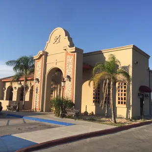 Restaurant building exterior