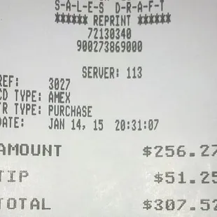 WAITRESS RECEIVED GRATUITY OF BILL NOT THE $1,000  THE CUSTOMER WANTED THEM HAVE