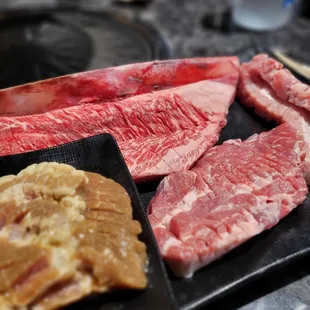 King bone ribbon, pork belly