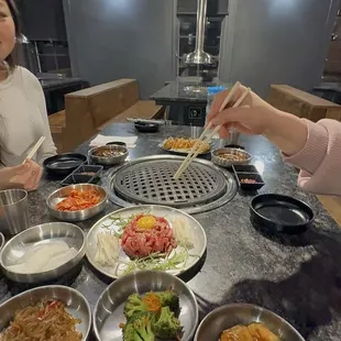 Korean beef tartare - 육회