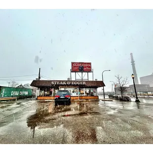 Steak N Egger . 1174 W Cermak Rd, Chicago, IL Open 24/7 Breakfast Lunch Dinner. Steaks Sandwiches Burgers Salads Pancakes etc. Simple. Cool!