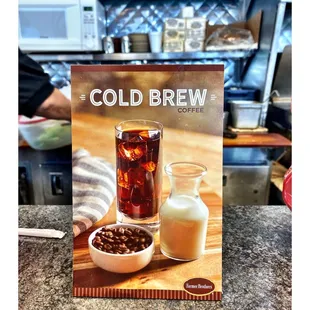 Cold Brew @ Steak N Egger.Chicago, IL Open 24/7 Breakfast Lunch Dinner. Steaks Sandwiches Burgers Salads Pancakes etc. Simple. Cool!