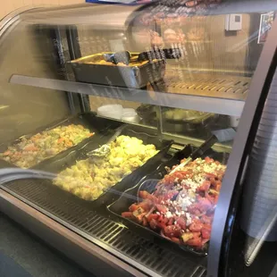 salads, interior