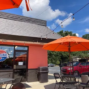 he outside of the restaurant