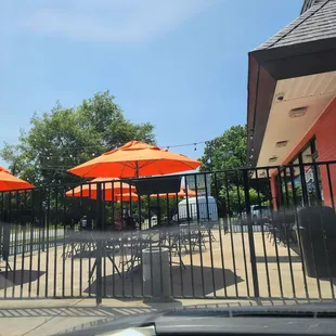 Outside patio