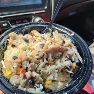 Greco chicken bowl