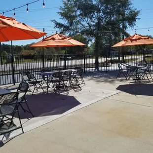New patio